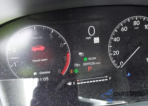 2025 Honda Civic Sport из США, поврежденный, VIN 2HGFE2F52SH557910